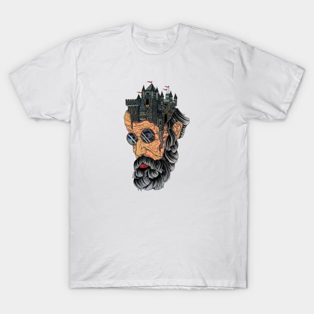 stubborn man T-Shirt by rodolfocazale3